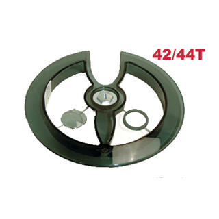 Flinger Kjedering 42T/44T Sort, plast